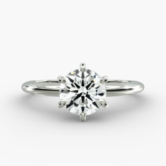 *New* 2.03 Carat Round-Cut Diamond Ring – LG VS2 H – Absolute Luminance